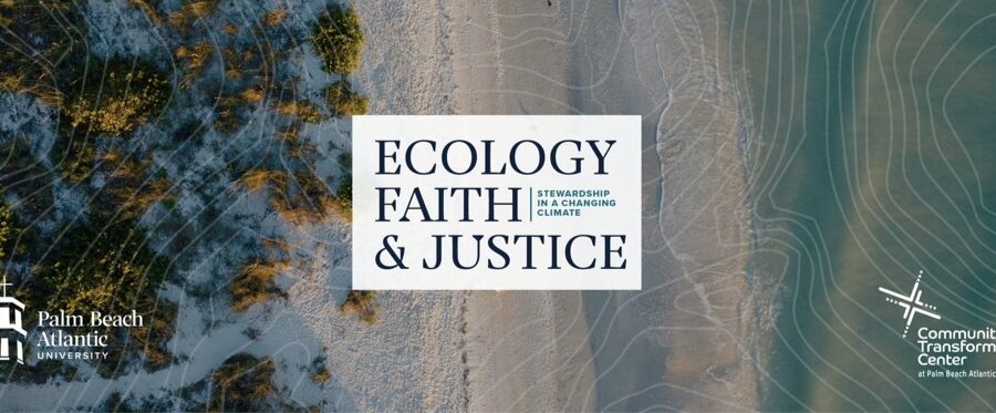 Ecology Faith and Justice Conference poster